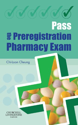 Coperta cărții "Pass the Preregistration Pharmacy Exam" de autor necunoscut