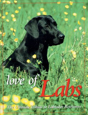 Coperta cărții "Love of Labs: The Ultimate Tribute to Labrador Retrievers" de autor necunoscut