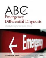 Coperta cărții "ABC of Emergency Differential Diagnosis" de autor necunoscut
