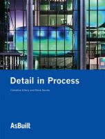 Coperta cărții "Detail in Process" de autor necunoscut