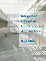 Coperta cărții "Integrated Design in Contemporary Architecture" de autor necunoscut
