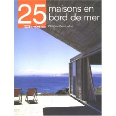 Coperta cărții "25 maisons en bord de mer" de autor necunoscut