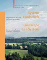 Coperta cărții "System Landschaft / Landscape as a System" de autor necunoscut
