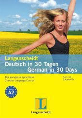 Coperta cărții "Langenscheidt Deutsch in 30 Tagen - German in 30 Days, m. 2 Audio-CDs." de autor necunoscut