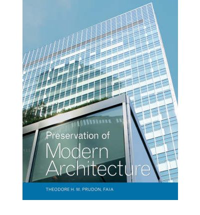 Coperta cărții "Preservation of Modern Architecture" de autor necunoscut