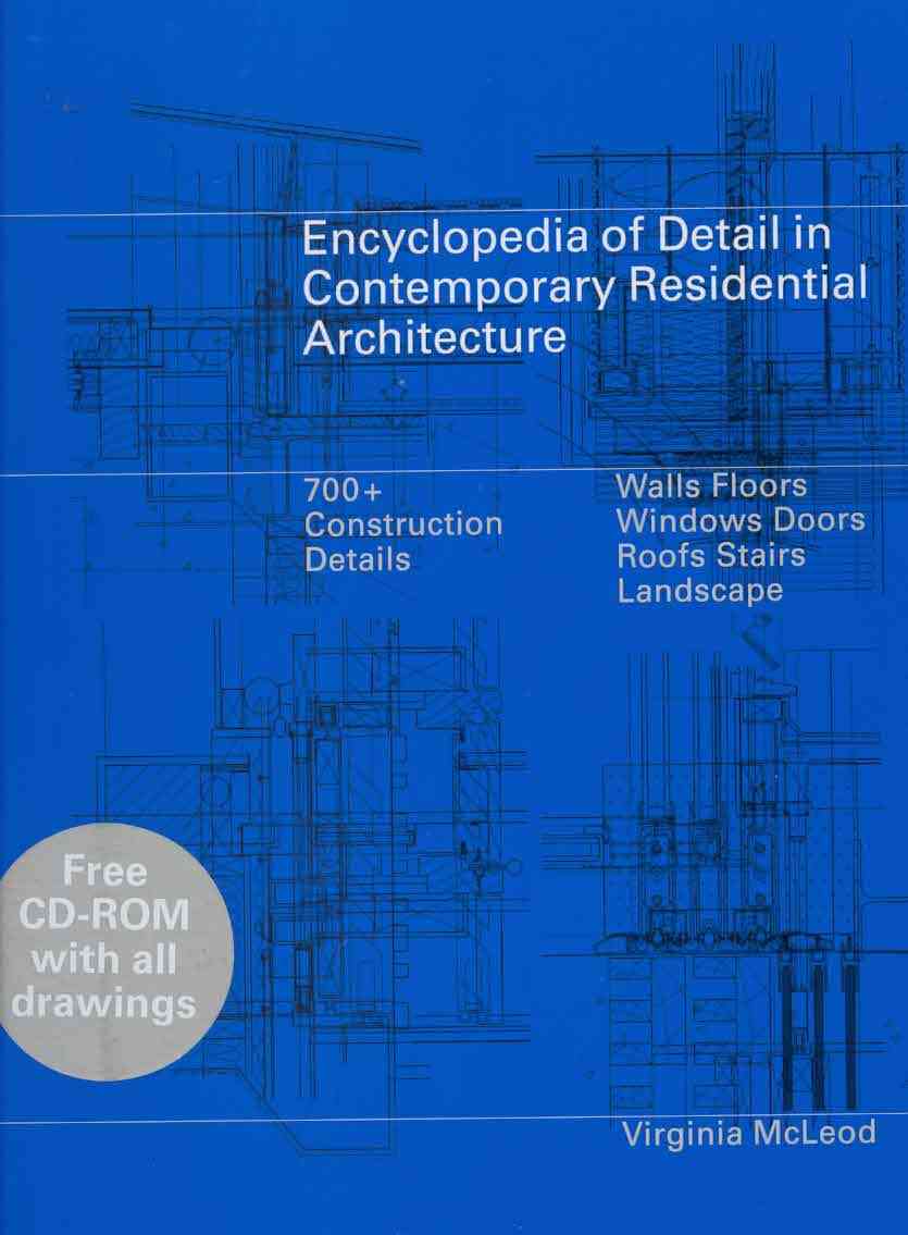 Coperta cărții "Encyclopedia of Detail in Contemporary Residential Architecture" de autor necunoscut