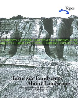 Coperta cărții "Texte zur Landschaft /About Landscape" de autor necunoscut