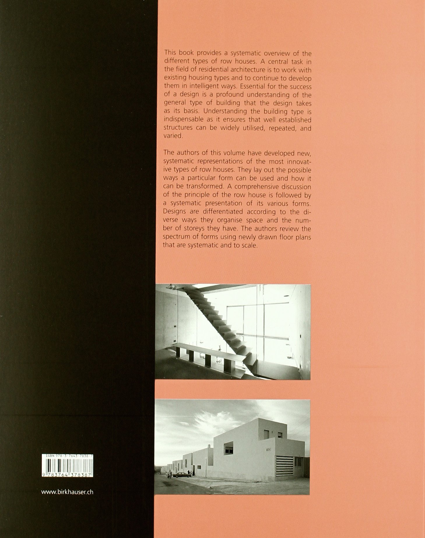 Coperta cărții "Row Houses" de autor necunoscut