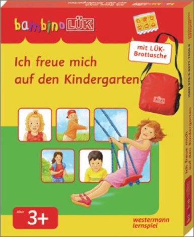 Coperta cărții "Ich freue mich auf den Kindergarten" de autor necunoscut