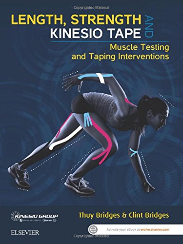 Coperta cărții "Length, Strength and Kinesio Tape: Muscle Testing and Taping Interventions, 1e" de autor necunoscut