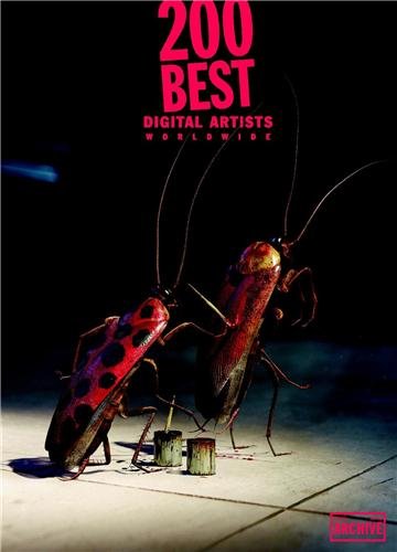 Coperta cărții "200 Best Digital Artists 2013/2014" de autor necunoscut