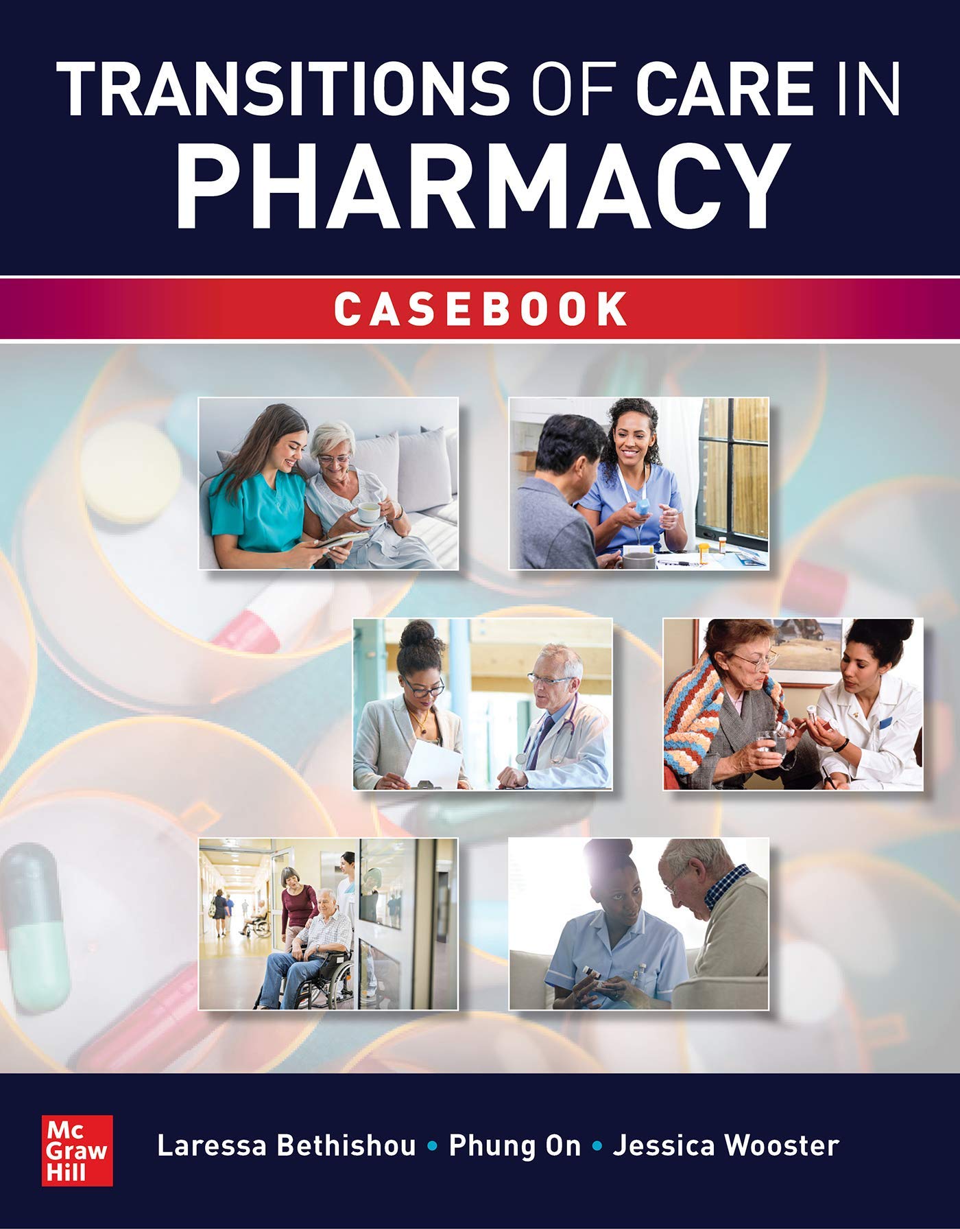 Coperta cărții "Transitions of Care in Pharmacy Casebook" de autor necunoscut