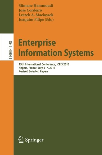 Coperta cărții "Enterprise Information Systems" de autor necunoscut