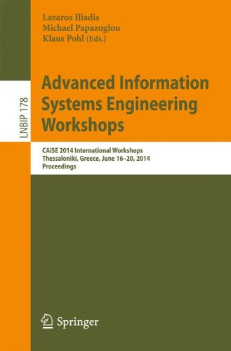 Coperta cărții "Advanced Information Systems Engineering Workshops" de autor necunoscut