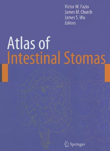 Coperta cărții "Atlas of Intestinal Stomas" de autor necunoscut