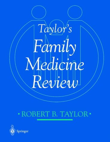 Coperta cărții "Taylor Family Medicine Review" de autor necunoscut