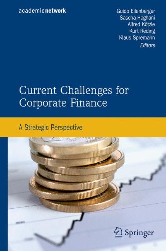 Coperta cărții "Current Challenges for Corporate Finance: A Strategic Perspective" de autor necunoscut