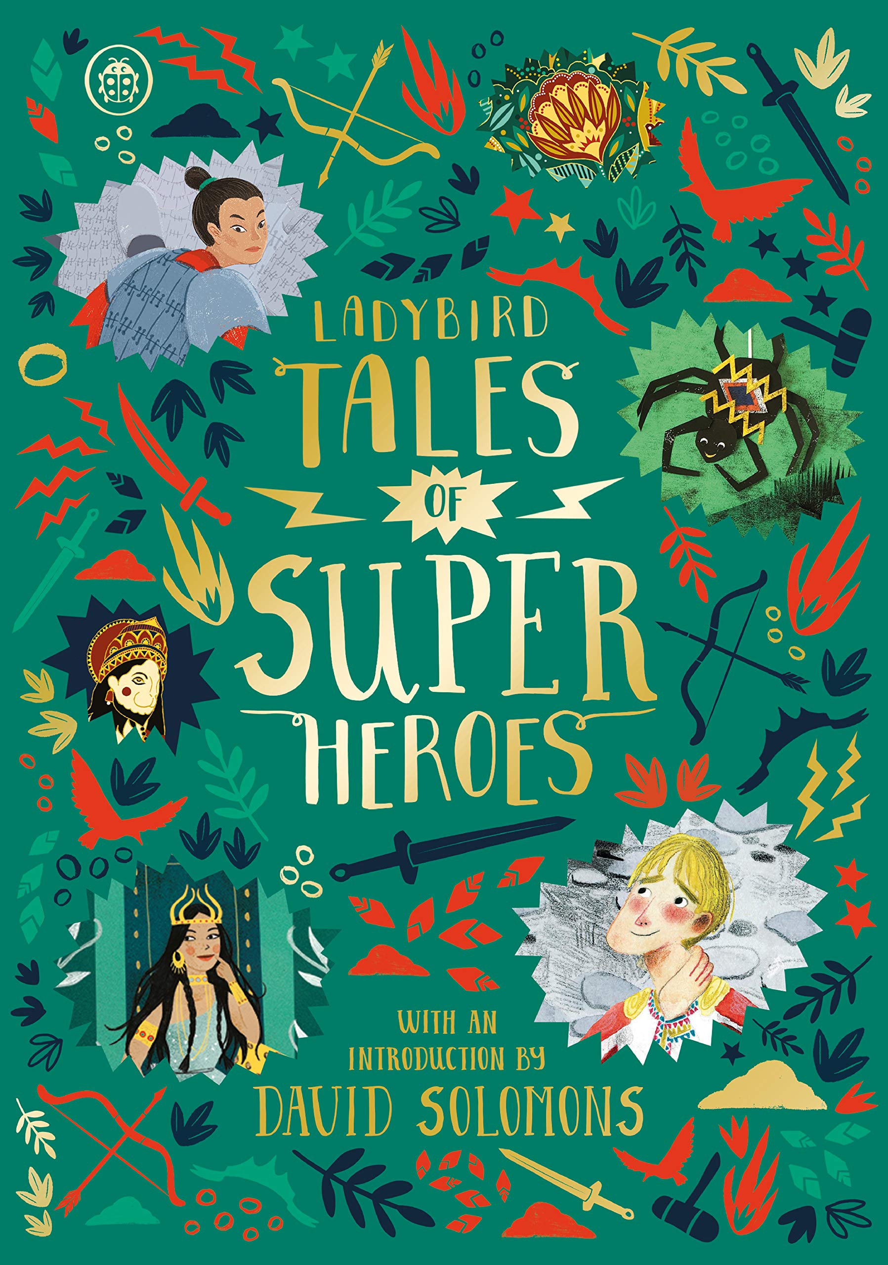 Coperta cărții "Ladybird Tales of Super Heroes: With an introduction by David Solomons" de autor necunoscut