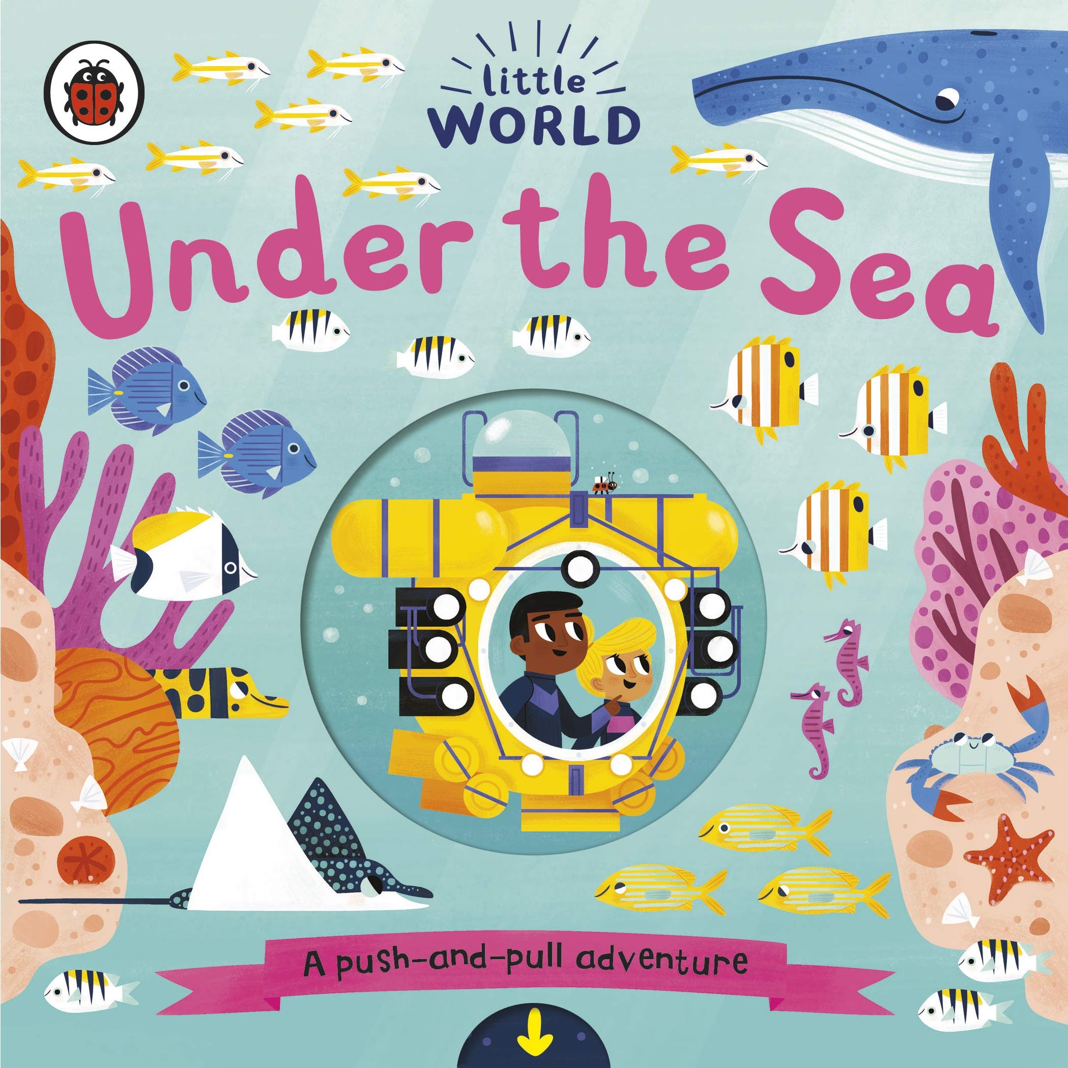Coperta cărții "Little World: Under the Sea: A push-and-pull adventure" de autor necunoscut