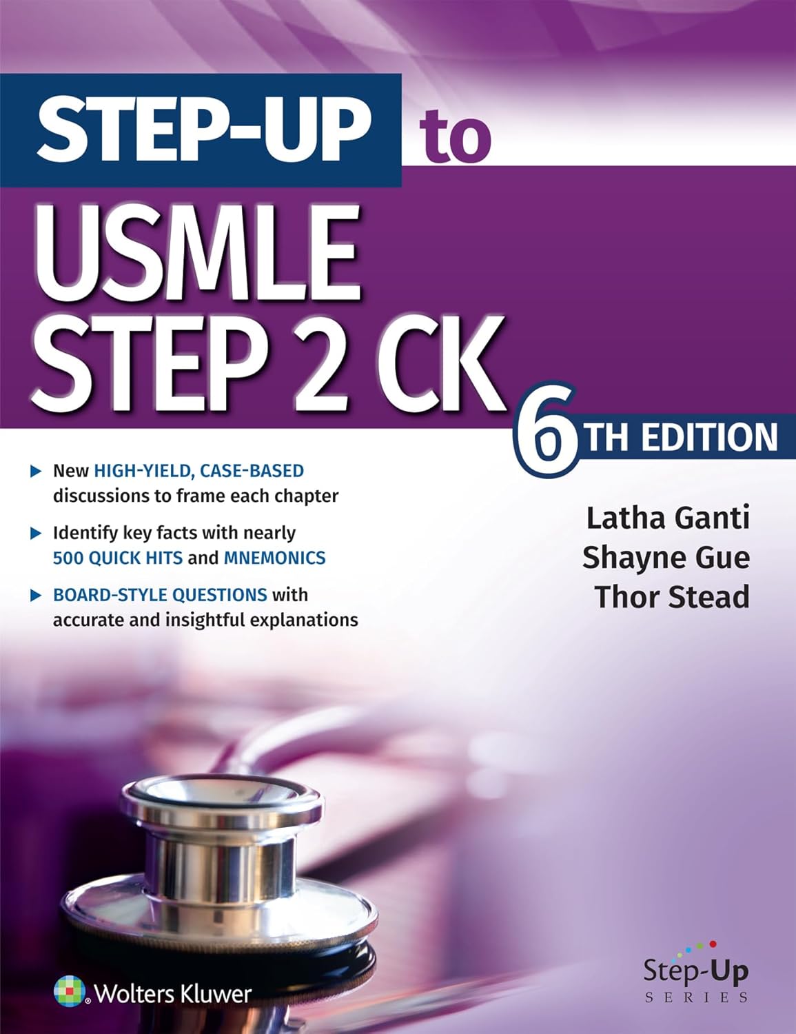 Coperta cărții "Step-Up to USMLE Step 2 CK Sixth edition" de autor necunoscut