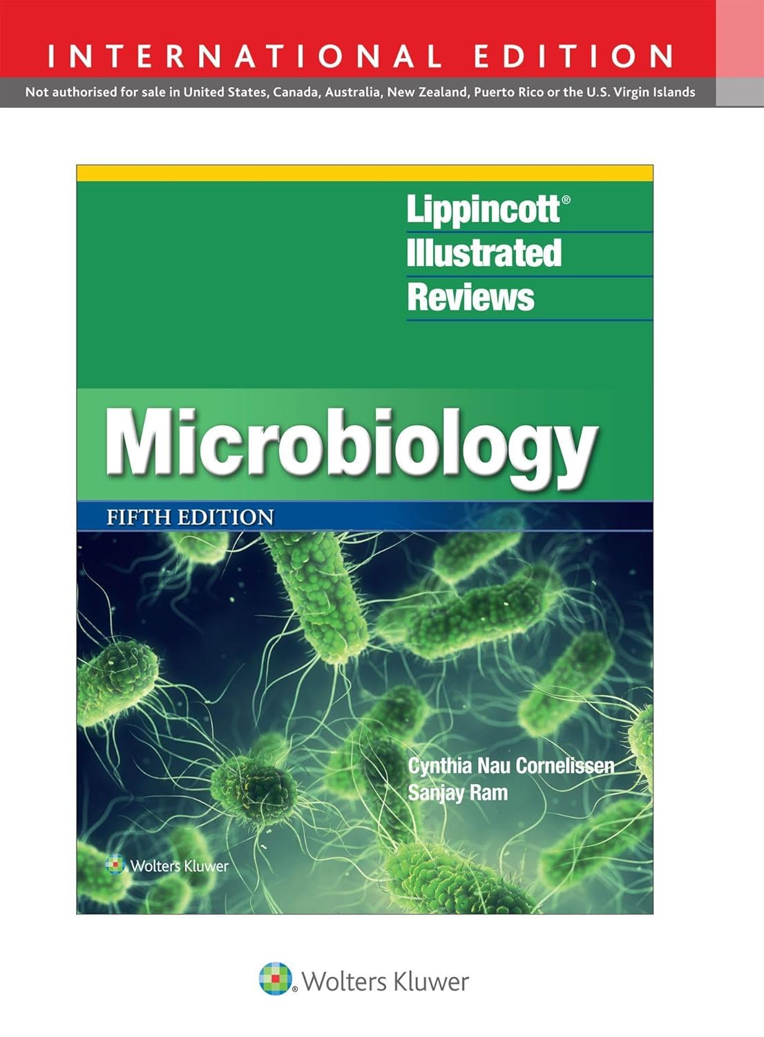 Coperta cărții "Lippincott&amp;#174; Illustrated Reviews: Microbiology Fifth, International Edition edition" de autor necunoscut
