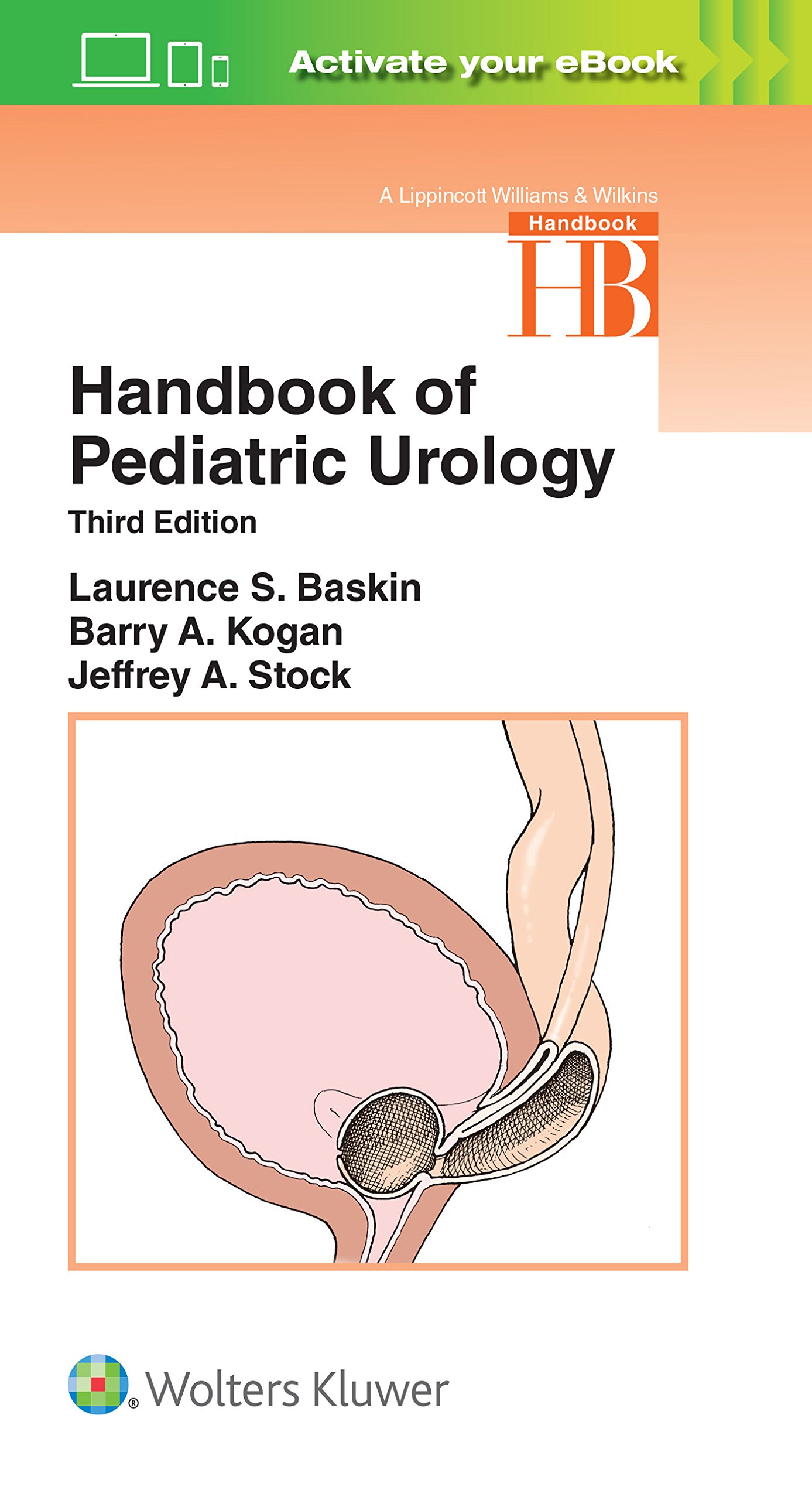 Coperta cărții "Handbook of Pediatric Urology" de autor necunoscut