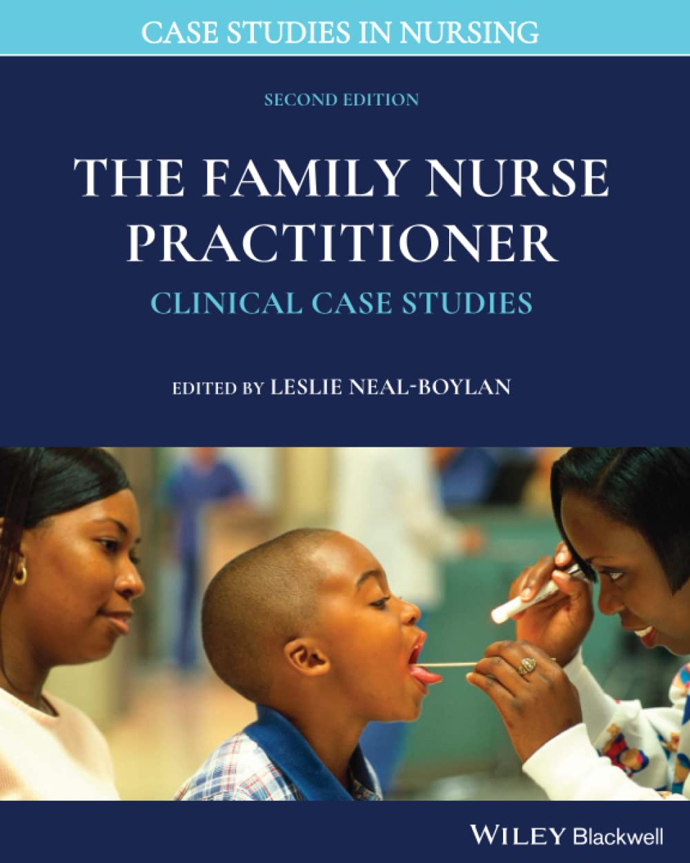 Coperta cărții "The Family Nurse Practitioner: Clinical Case Studies" de autor necunoscut