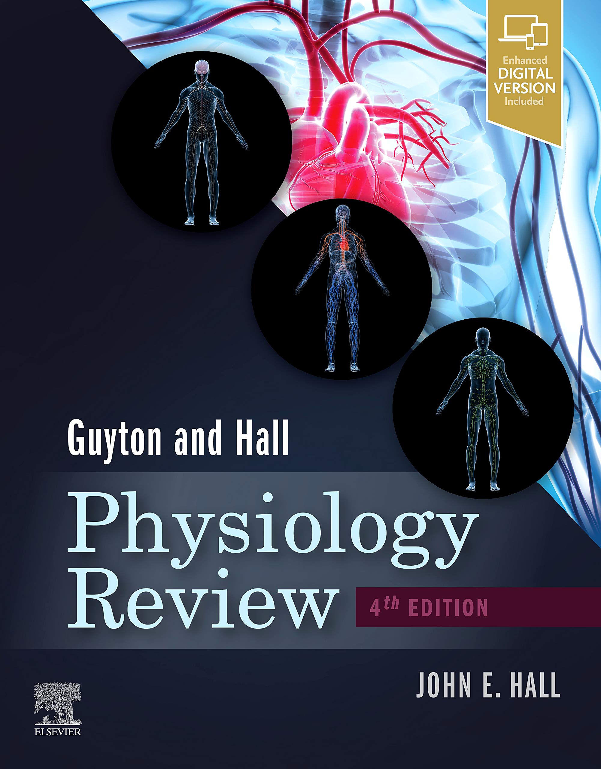 Coperta cărții "Guyton &amp; Hall Physiology Review: Appraisal, Synthesis, and Generation of Evidence" de autor necunoscut