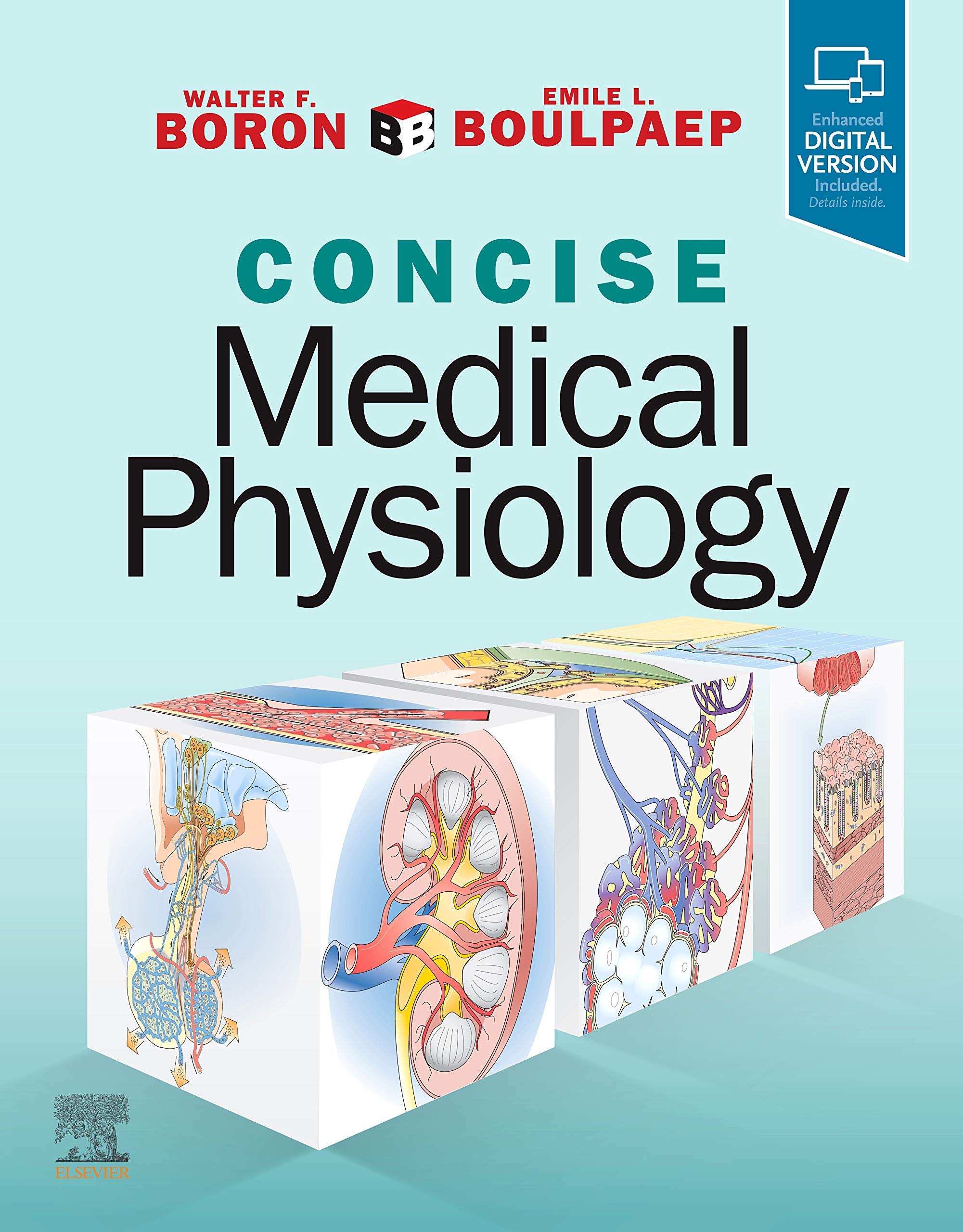 Coperta cărții "Boron &amp; Boulpaep Concise Medical Physiology" de autor necunoscut
