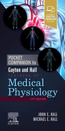 Coperta cărții "Pocket Companion to Guyton and Hall Textbook of Medical Physiology" de autor necunoscut