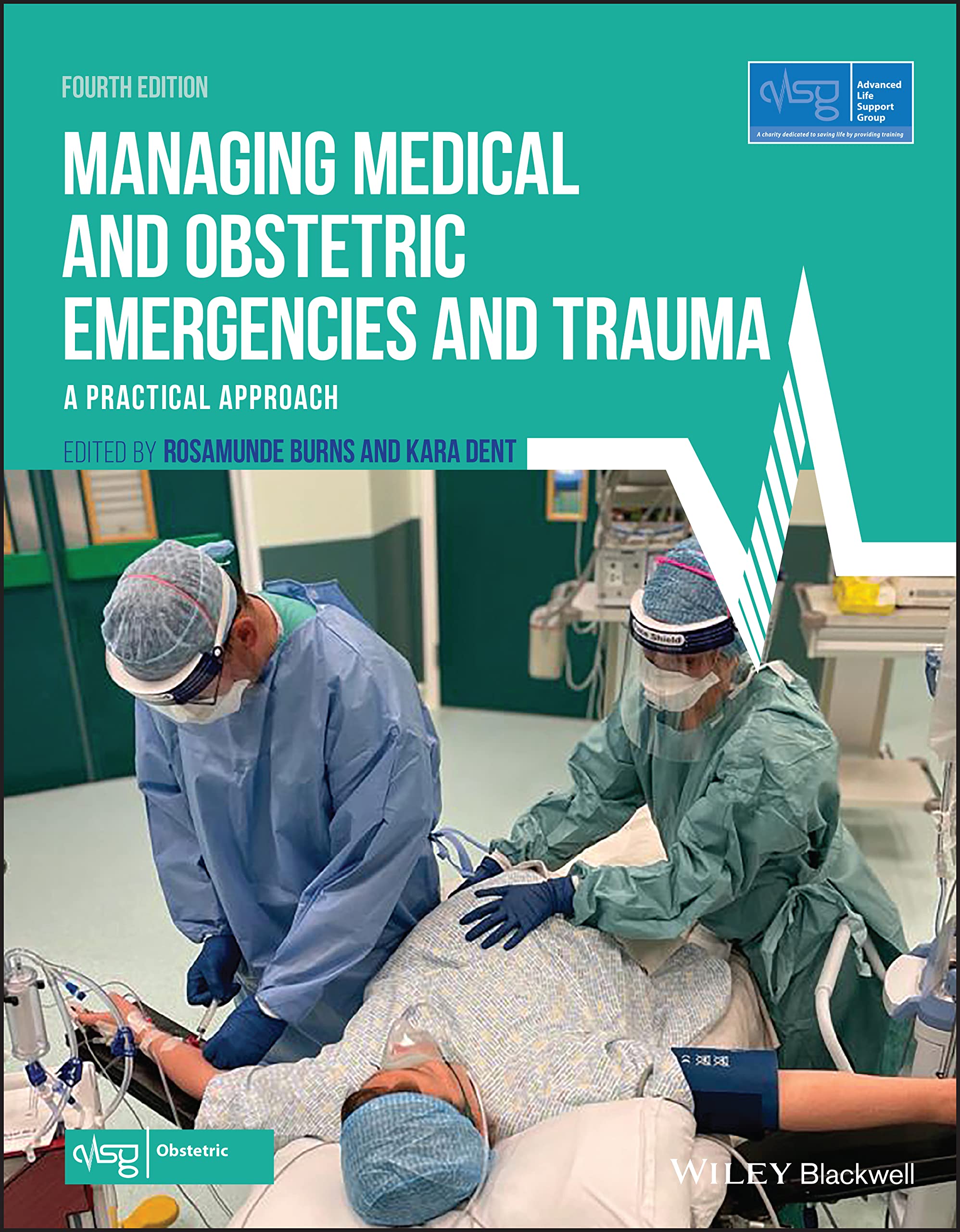 Coperta cărții "Managing Medical and Obstetric Emergencies and Trauma: A Practical Approach" de autor necunoscut