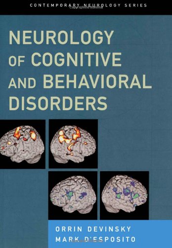 Coperta cărții "Neurology of Cognitive and Behavioral Disorders" de autor necunoscut