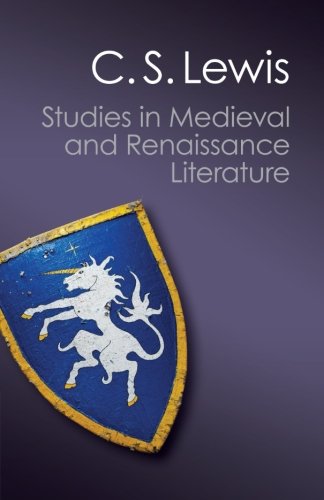 Coperta cărții "Studies in Medieval and Renaissance Literature (Canto Classics)" de autor necunoscut