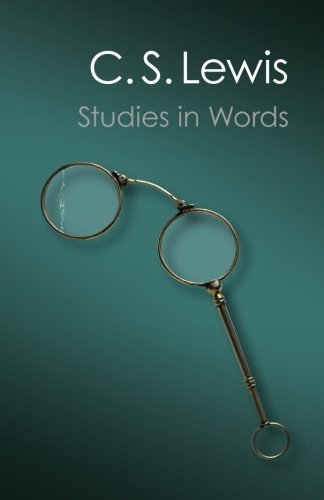 Coperta cărții "Studies in Words (Canto Classics)" de autor necunoscut