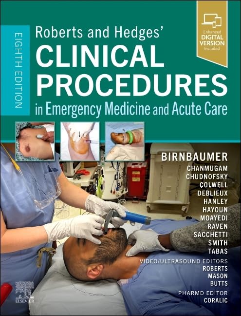 Coperta cărții "Roberts and Hedges&amp;#146; Clinical Procedures in Emergency Medicine and Acute Care, 8th Edition" de autor necunoscut