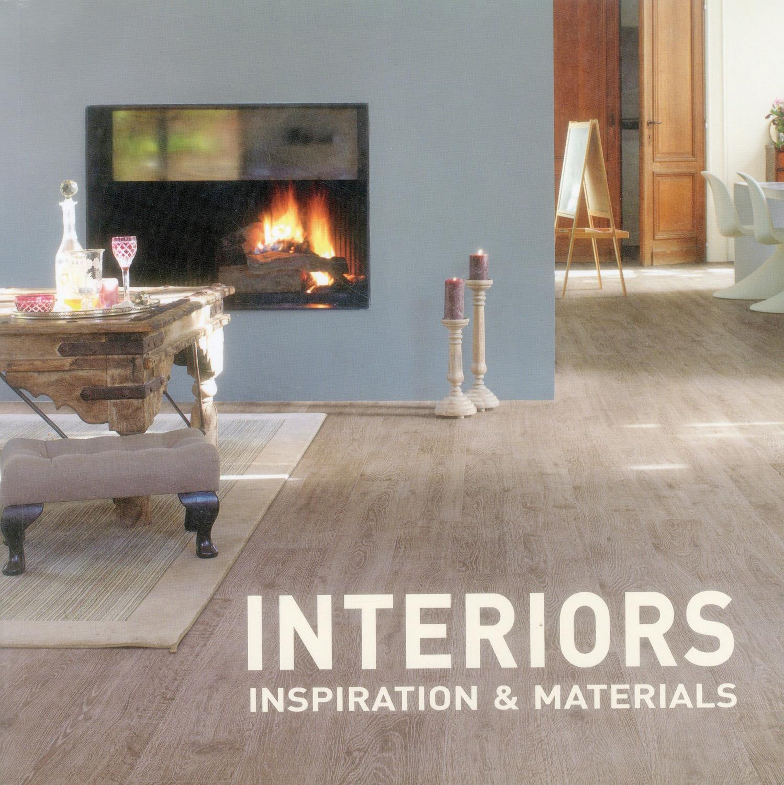 Coperta cărții "Interiors: Inspiration &amp; Materials" de autor necunoscut