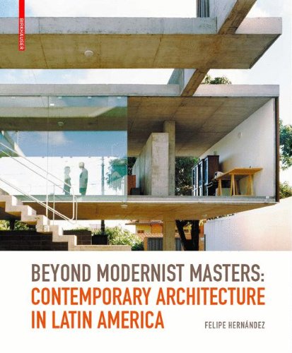Coperta cărții "Beyond Modernist Masters: Contemporary Architecture in Latin America" de autor necunoscut