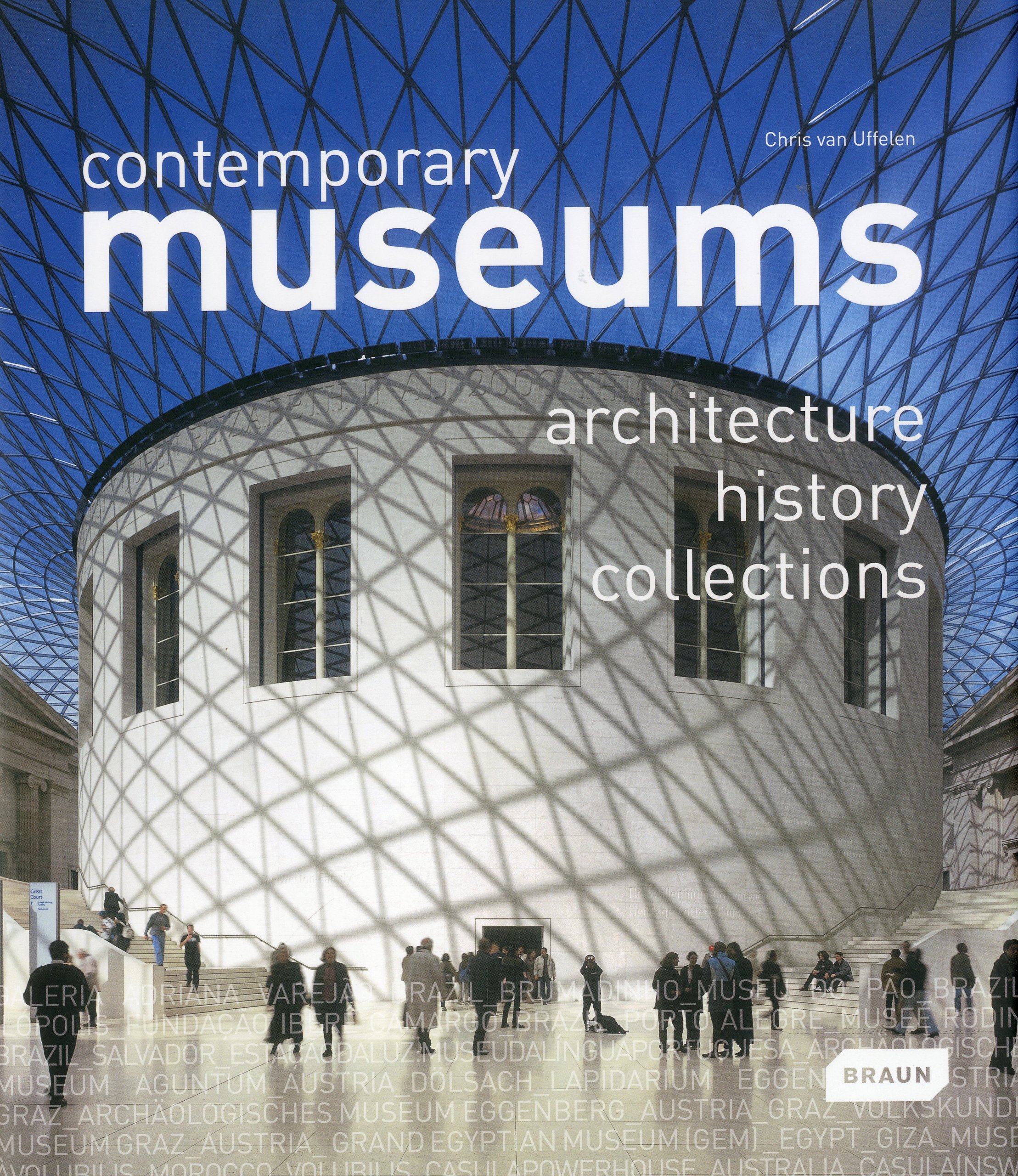 Coperta cărții "Contemporary Museums: Architecture &amp;#183; History &amp;#183; Collections" de autor necunoscut