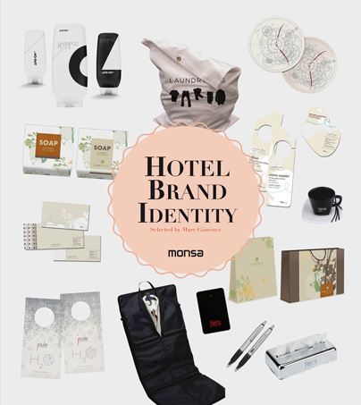 Coperta cărții "Hotel Brand Identity" de autor necunoscut