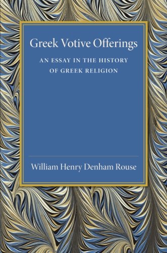 Coperta cărții "Greek Votive Offerings: An Essay in the History of Greek Religion" de autor necunoscut