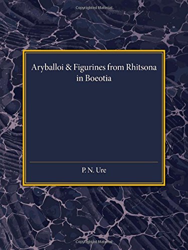 Coperta cărții "Reading University Studies: Aryballoi and Figurines from Rhitsona in Boeotia" de autor necunoscut