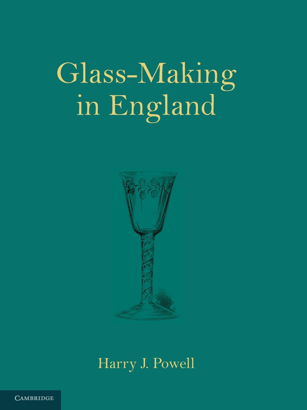 Coperta cărții "Glass-Making in England" de autor necunoscut