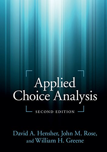 Coperta cărții "Applied Choice Analysis" de autor necunoscut