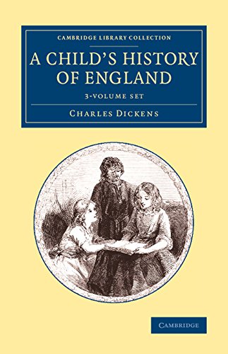 Coperta cărții "A Child&#039;s History of England 3 Volume Set" de autor necunoscut