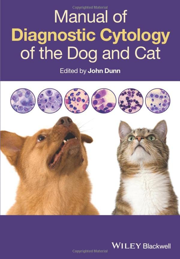 Coperta cărții "Manual of Diagnostic Cytology of the Dog and Cat" de autor necunoscut