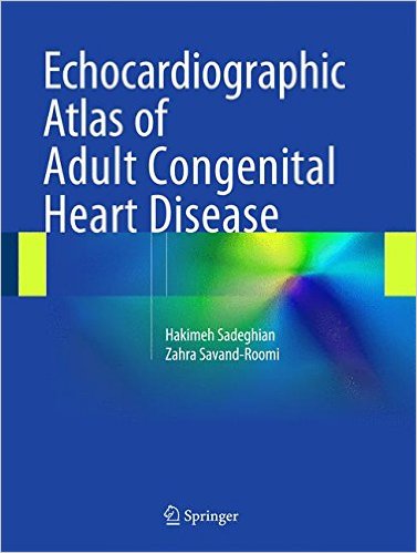 Coperta cărții "Echocardiographic Atlas of Adult Congenital Heart Disease 2015th Edition" de autor necunoscut