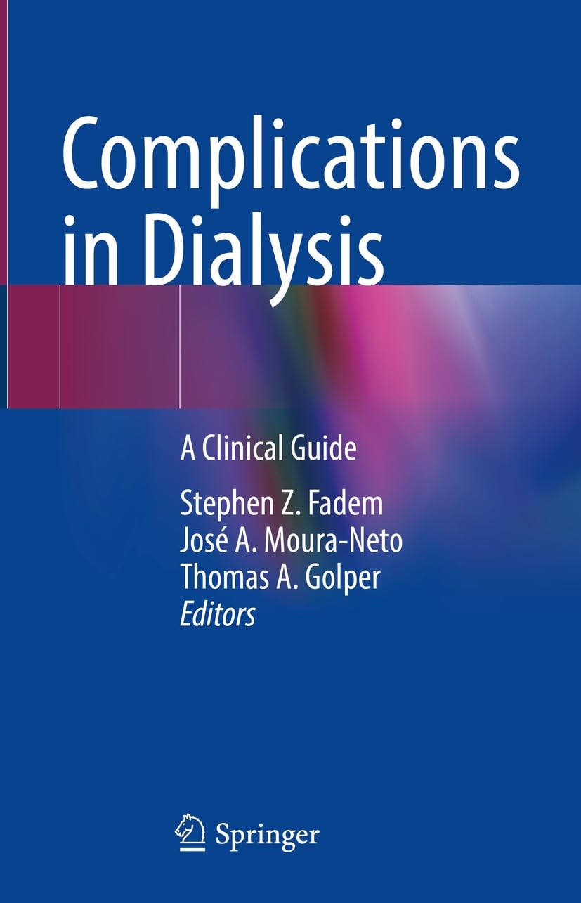 Coperta cărții "Complications in Dialysis. A Clinical Guide" de autor necunoscut
