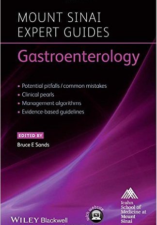 Coperta cărții "Mount Sinai Expert Guides: Gastroenterology 1st Edition" de autor necunoscut