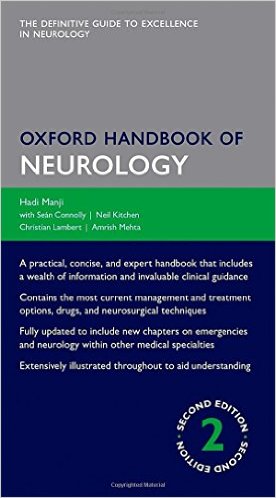 Coperta cărții "Oxford Handbook of Neurology" de autor necunoscut