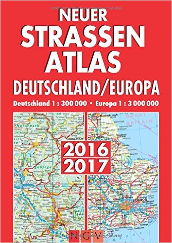 Coperta cărții "Strasenatlas 2016 2017" de autor necunoscut